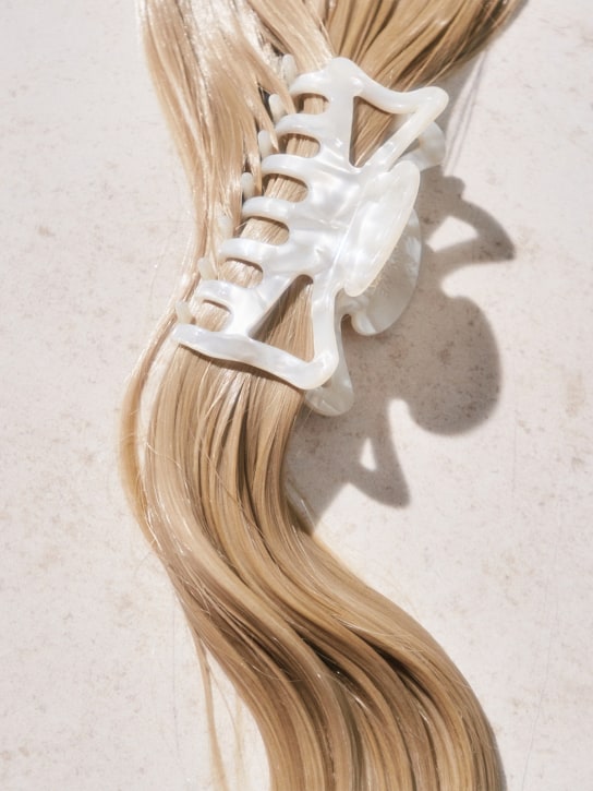 Salt&wave: Scorpio bio cellulose acetate hair clip - Marble - beauty-women_1 | Luisa Via Roma