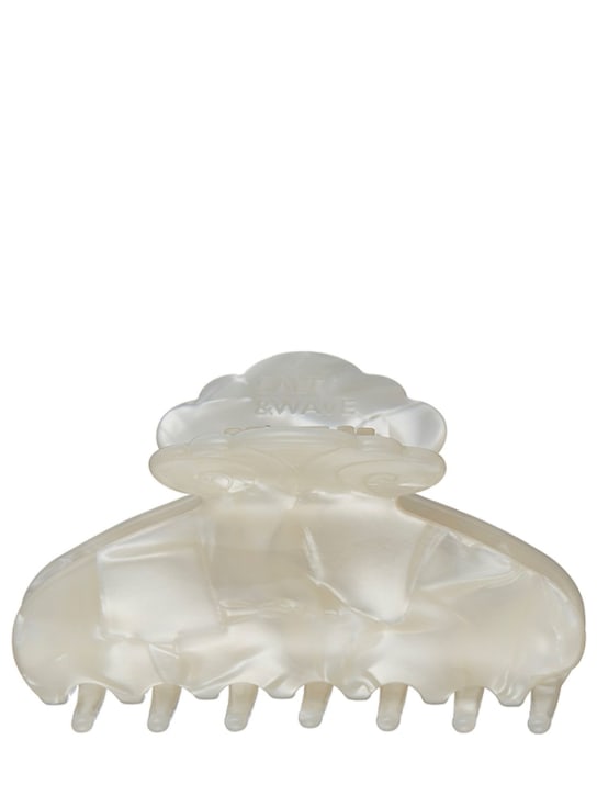 Salt&wave: Venus bio cellulose acetate hair clip - Marble - beauty-women_0 | Luisa Via Roma