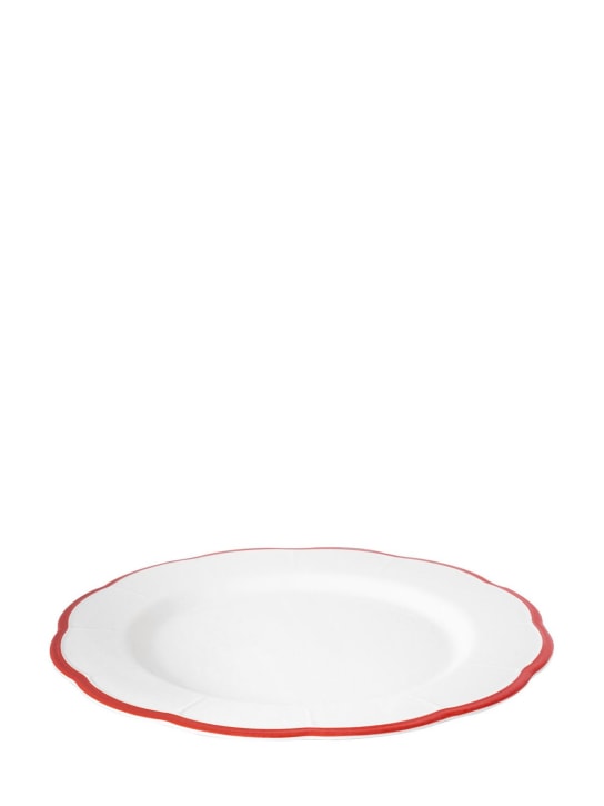 Bitossi Home: Set of 6 Petal plates - White - ecraft_1 | Luisa Via Roma