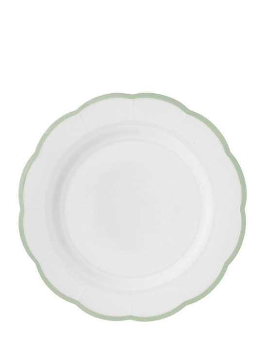 Bitossi Home: Set of 6 Petal plates - Beyaz - ecraft_0 | Luisa Via Roma