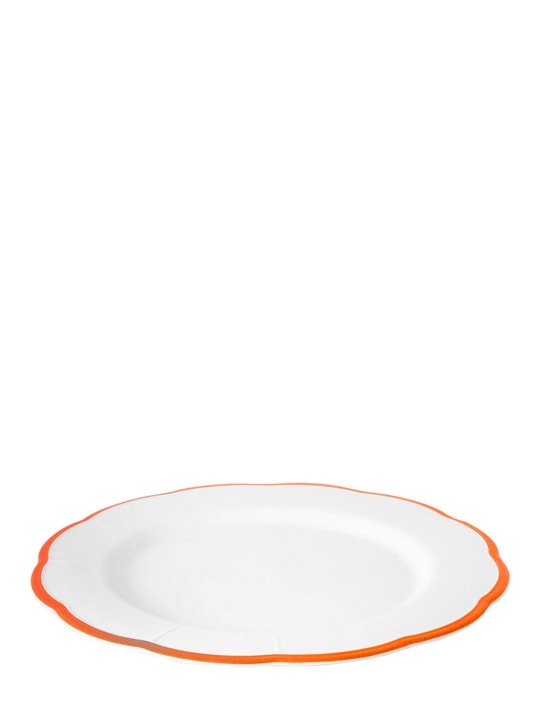 Bitossi Home: Set of 6 Petal plates - White - ecraft_1 | Luisa Via Roma