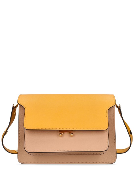 Marni two tone on sale leather shoulder bag