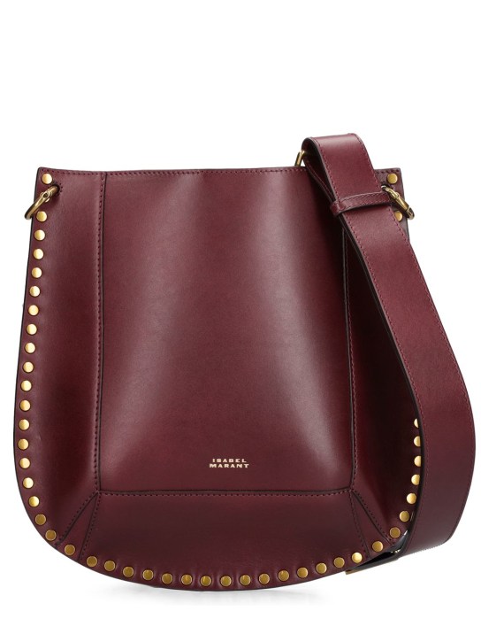 Isabel Marant: Oskan soft leather shoulder bag - women_0 | Luisa Via Roma