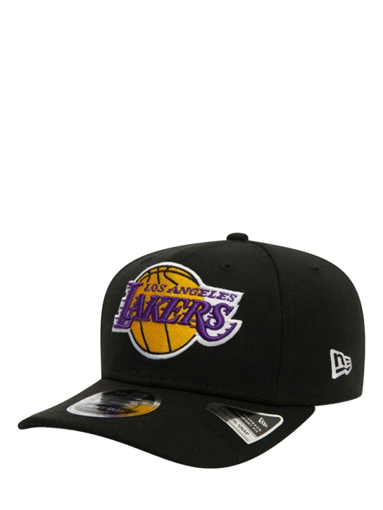 New Era: Cappello 9FIFTY Snap LA Lakers stretch - Nero - men_1 | Luisa Via Roma