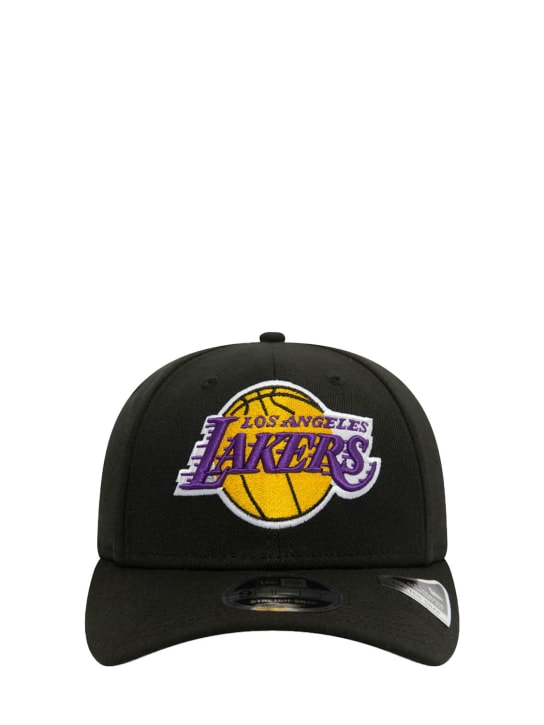 New Era: 9FIFTY stretch snap LA Lakers hat - Black - women_0 | Luisa Via Roma