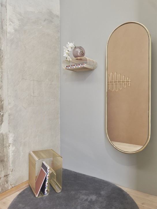 Aytm: Curva stool - Gold - ecraft_3 | Luisa Via Roma