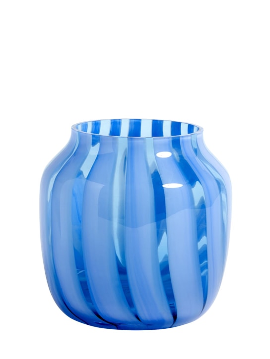 HAY: Glass juice vase - Mavi - ecraft_0 | Luisa Via Roma
