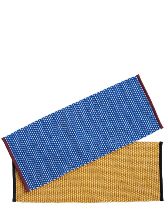 HAY: Long door mat - Blue - ecraft_4 | Luisa Via Roma