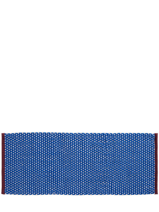 HAY: Long door mat - Blue - ecraft_3 | Luisa Via Roma