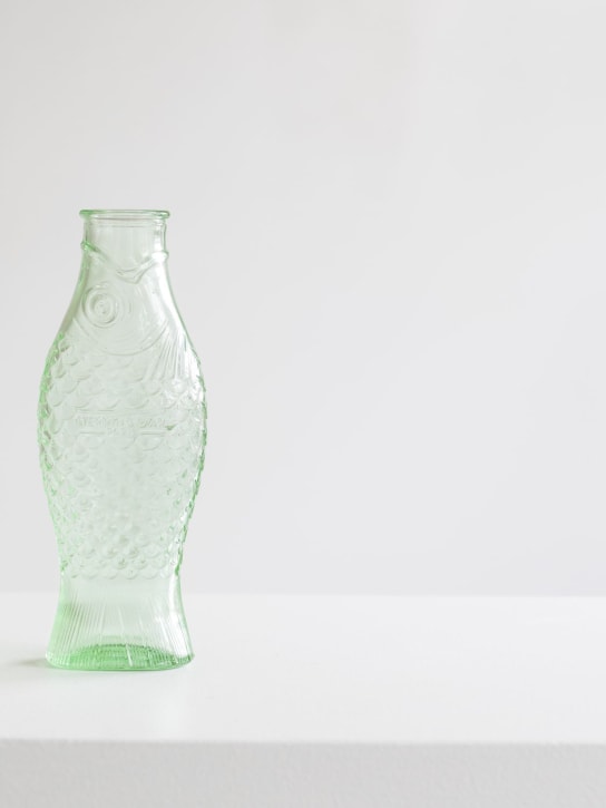 Serax: Transparent green Fish & Fish vase - Green - ecraft_2 | Luisa Via Roma