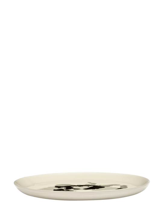 Serax: Lot de 2 assiettes White Black Feast 26,5 cm - Blanc/Noir - ecraft_1 | Luisa Via Roma