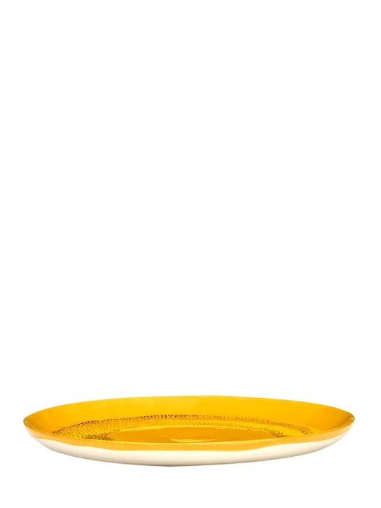 Serax: Yellow Feast 26.5厘米盘子2个套装 - 黄色 - ecraft_1 | Luisa Via Roma