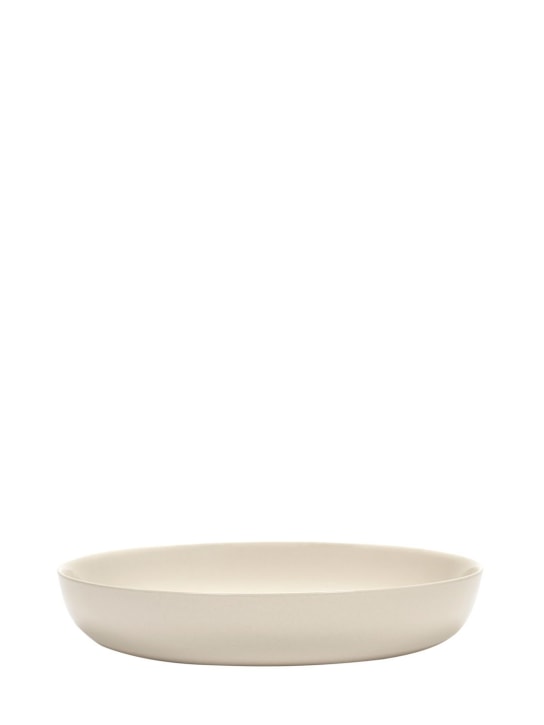 Serax: Set of two 22cm White Black Feast plates - White/Black - ecraft_2 | Luisa Via Roma