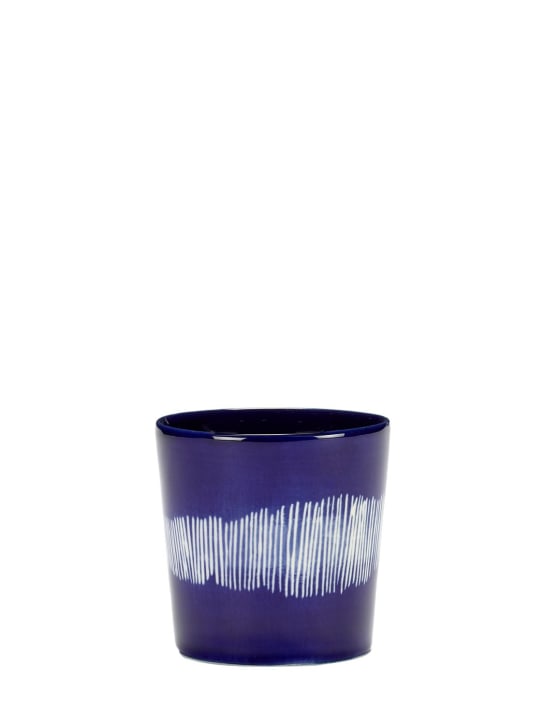 Serax: Set of 4 Blue White Feast coffee cups - Mavi - ecraft_0 | Luisa Via Roma