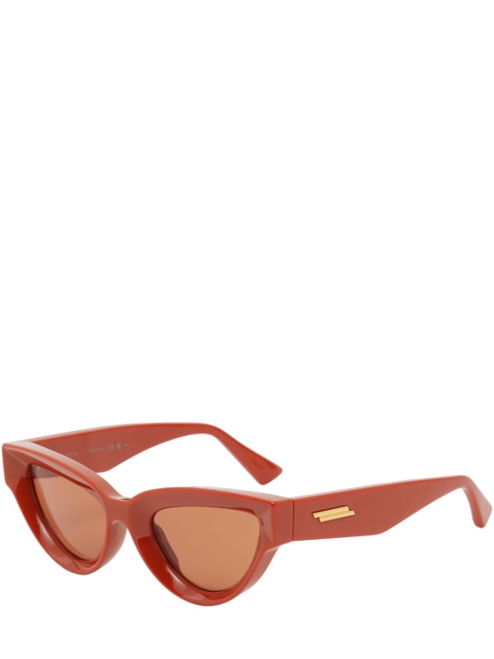 Bottega Veneta: BV1249S Sharp cat eye acetate sunglasses - Orange - women_1 | Luisa Via Roma