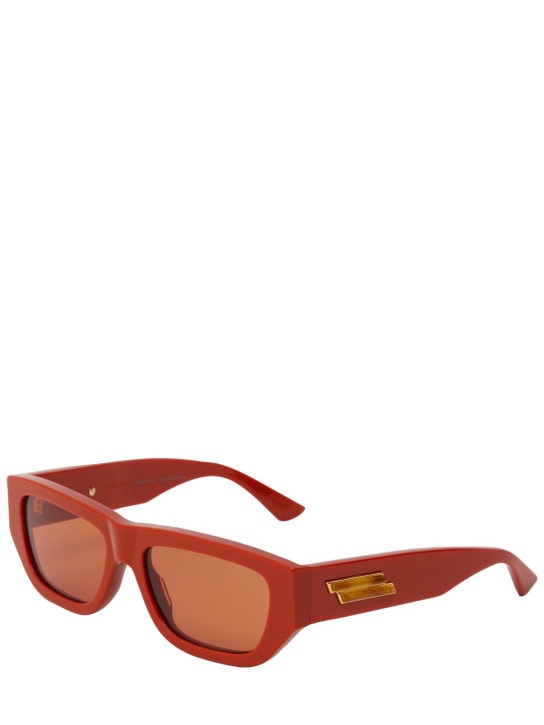 Bottega Veneta: BV1252S acetate sunglasses - Orange - women_1 | Luisa Via Roma