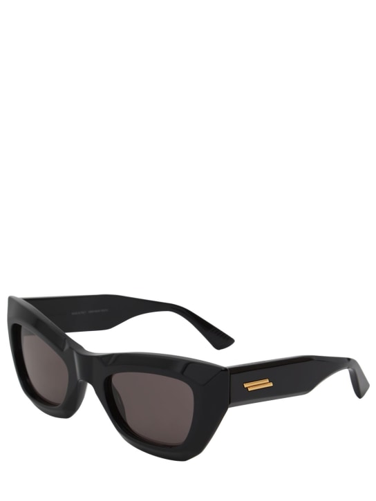 Bottega Veneta: Acetate sunglasses - Black/Grey - men_1 | Luisa Via Roma