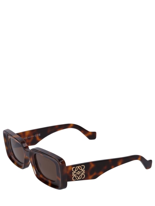 Loewe: Anagram squared acetate sunglasses - Havana/Brown - men_1 | Luisa Via Roma
