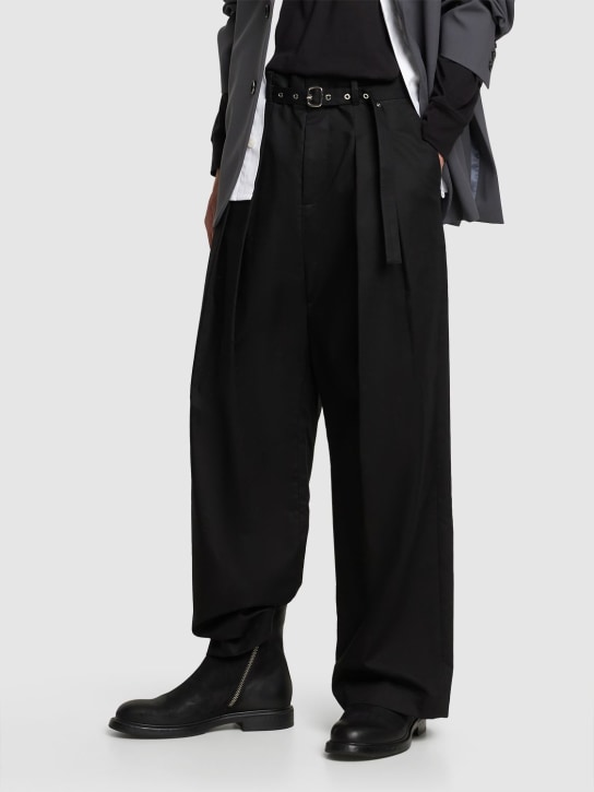 Mattia Capezzani: Stivali Bandolero con zip - Nero - men_2 | Luisa Via Roma