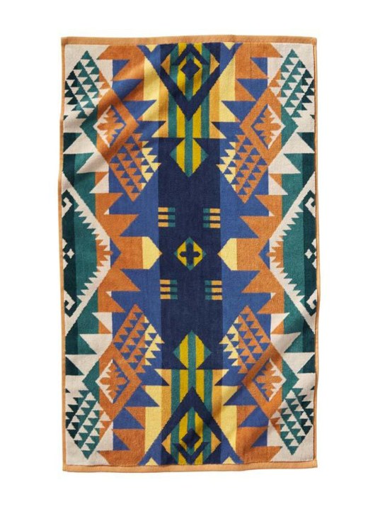 Pendleton Woolen Mills: Jacquard hand towel - Multicolor - ecraft_0 | Luisa Via Roma