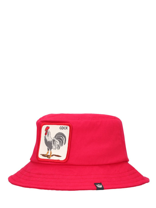 Goorin Bros: Bucktown Rooster Cock bucket hat - Red/Multi - men_1 | Luisa Via Roma