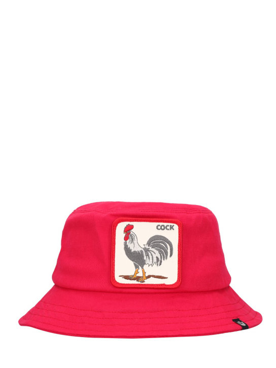 Goorin Bros: Bucktown Rooster Cock bucket hat - Red/Multi - men_0 | Luisa Via Roma