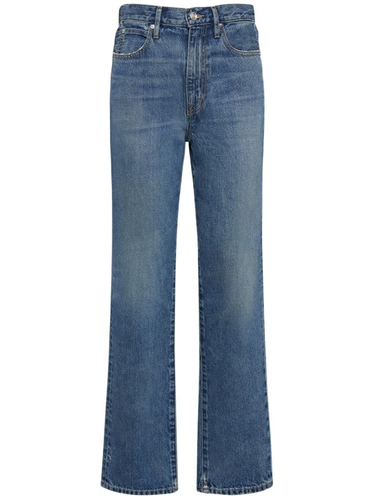 Slvrlake: London straight denim jeans - Blue - women_0 | Luisa Via Roma