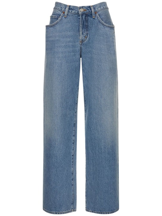 Fusion low rise straight denim jeans Agolde Women Luisaviaroma