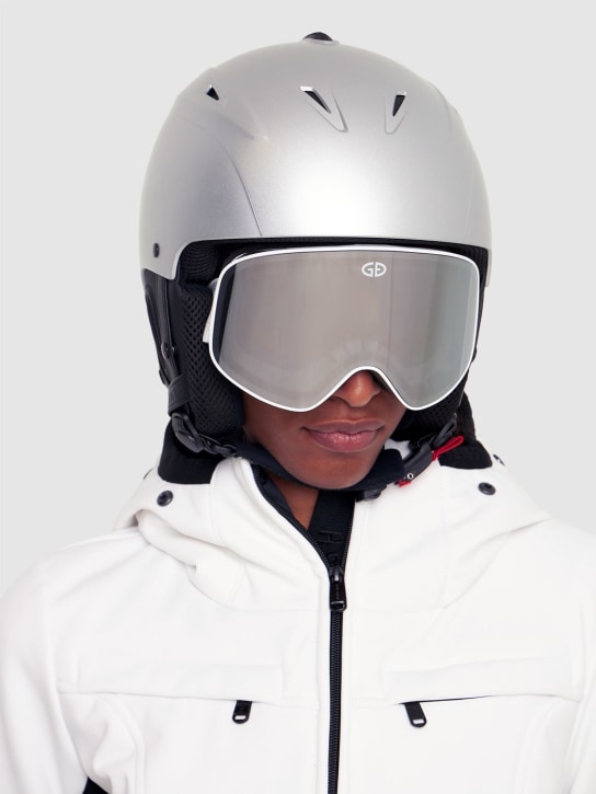 Goldbergh: Khloe ski helmet - Gümüş - women_1 | Luisa Via Roma