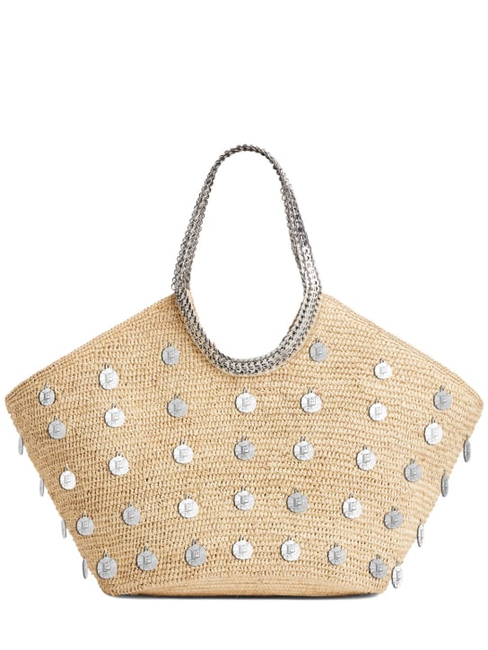 Beach on sale bag silver