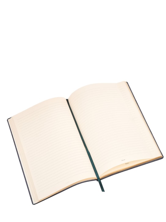 Pineider: Milano notebook - Blue - ecraft_2 | Luisa Via Roma