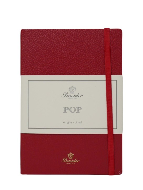 Pineider: Pop notebook - Kırmızı - ecraft_0 | Luisa Via Roma
