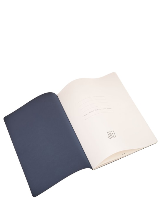 Pineider: Jazz notebook - Blue - ecraft_4 | Luisa Via Roma