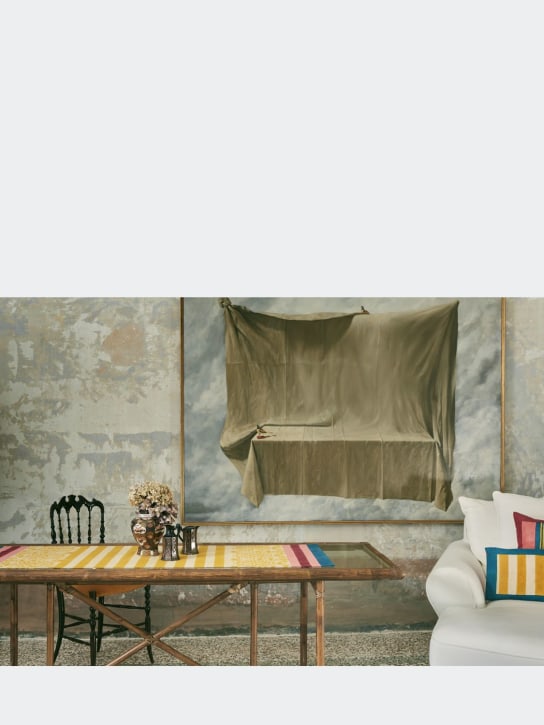LISA CORTI: Chemin de table Gold Damask Design - Multicolore - ecraft_1 | Luisa Via Roma