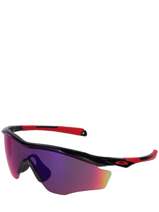 Oakley: M2 frame XL Prizm mask sunglasses - Black/Multi - men_1 | Luisa Via Roma