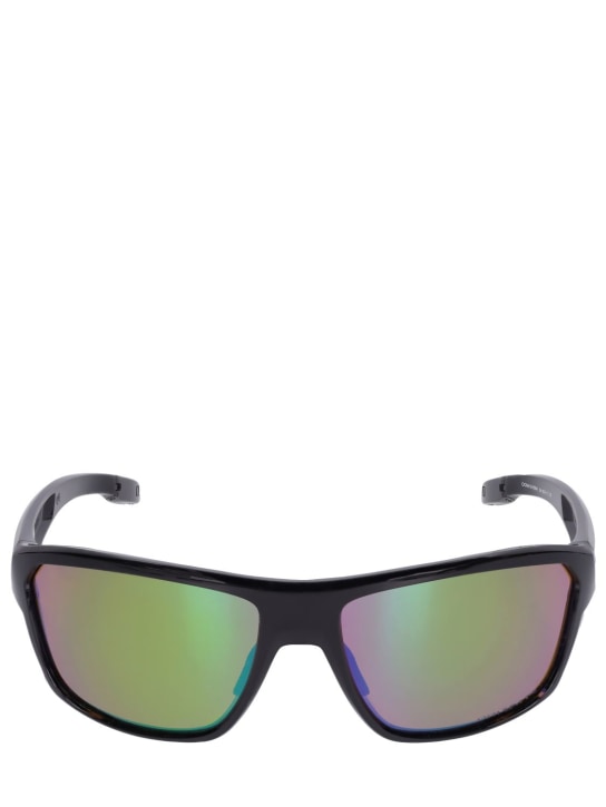 Oakley: Split Shot Prizm squared sunglasses - Black/Multi - women_0 | Luisa Via Roma