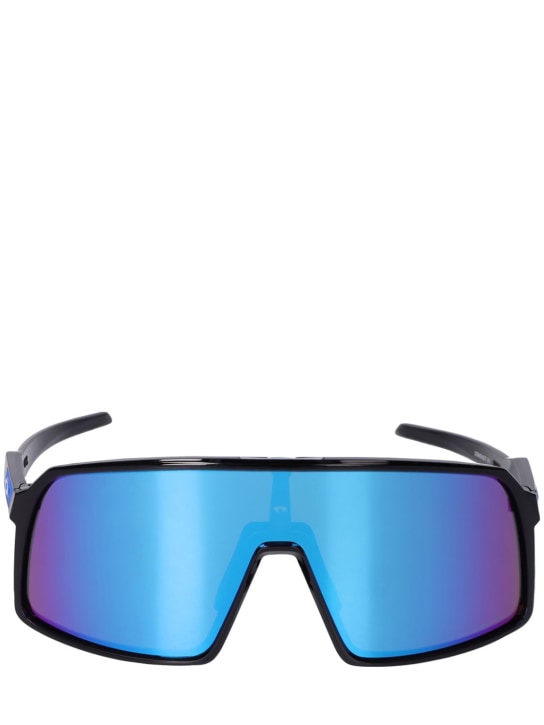 Oakley: Sutro Prizm sunglasses - Black/Blue - men_0 | Luisa Via Roma