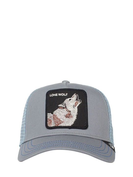 Goorin Bros: The Lone Wolf trucker hat w/patch - men_0 | Luisa Via Roma