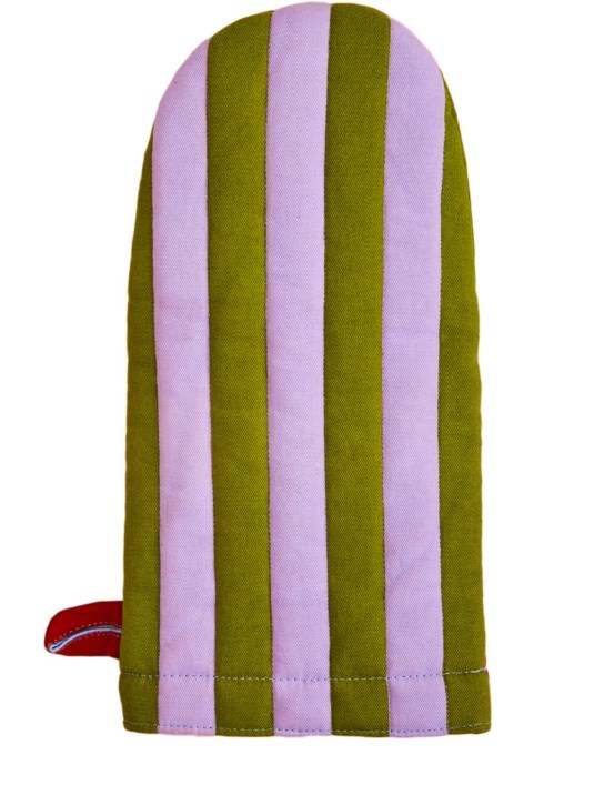 Dusen Dusen: Eggplant cotton oven mitt - ecraft_1 | Luisa Via Roma