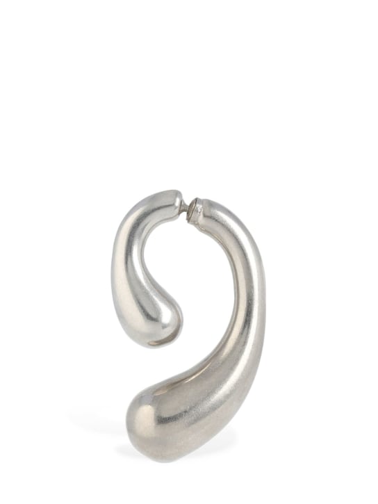 Panconesi: P earrings - Silver - men_0 | Luisa Via Roma