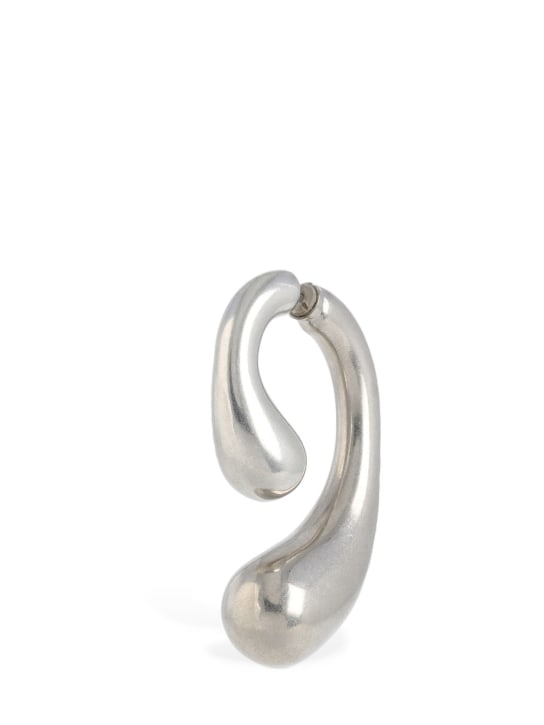 Panconesi: Ohrringe aus Messing „P“ - Silber - women_1 | Luisa Via Roma
