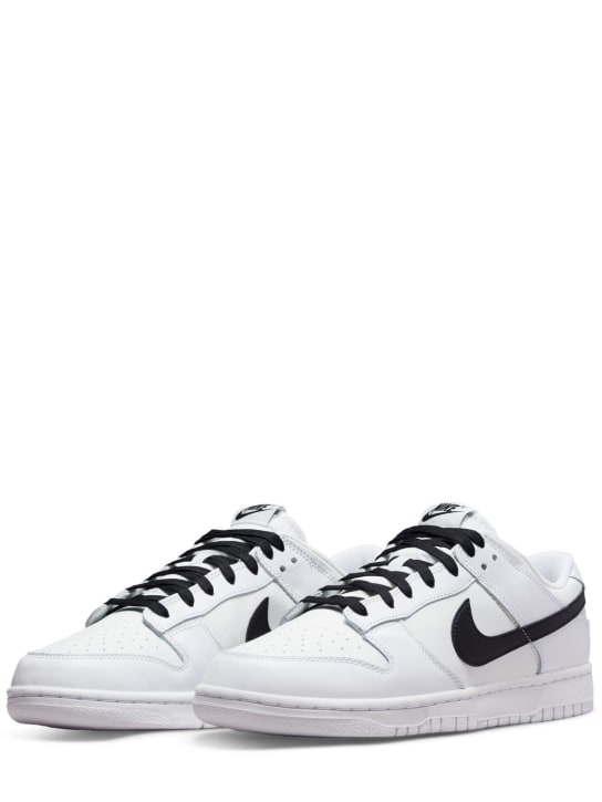 Nike: Sneakers Dunk Low Retro - White/Black - men_1 | Luisa Via Roma