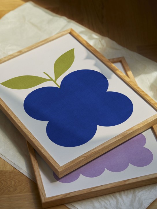 Paper Collective: Print Indigo Fruit - Azul - ecraft_1 | Luisa Via Roma