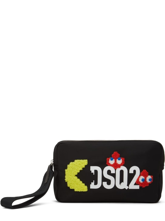 Dsquared2: Pac-Man toiletry bag - men_0 | Luisa Via Roma