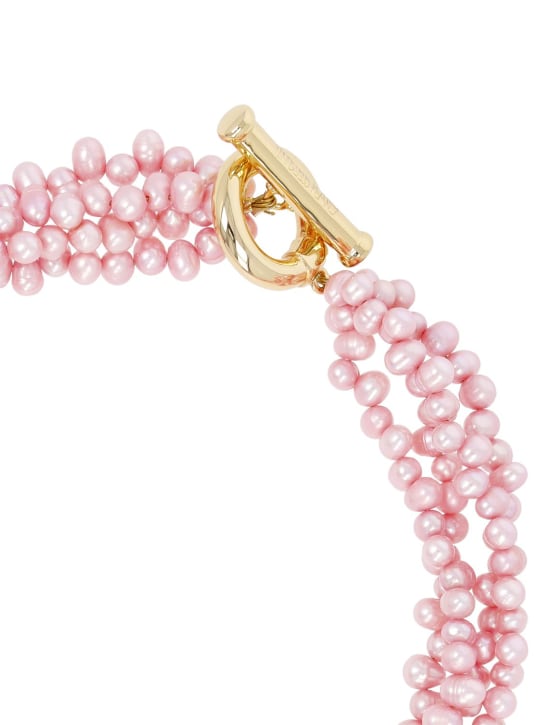 Timeless Pearly: Eye charm multi wrap pearl necklace - women_3 | Luisa Via Roma