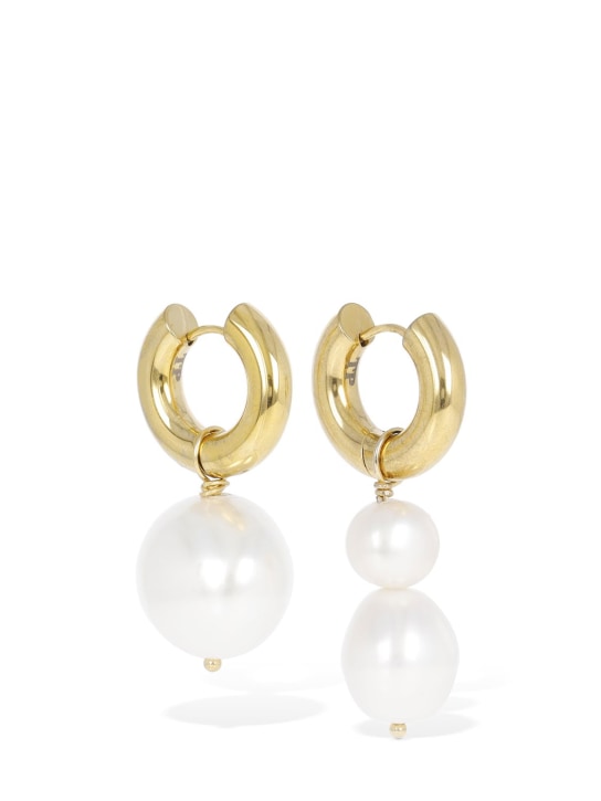 Timeless Pearly: Boucles d'oreilles dépareillées avec perles - women_0 | Luisa Via Roma