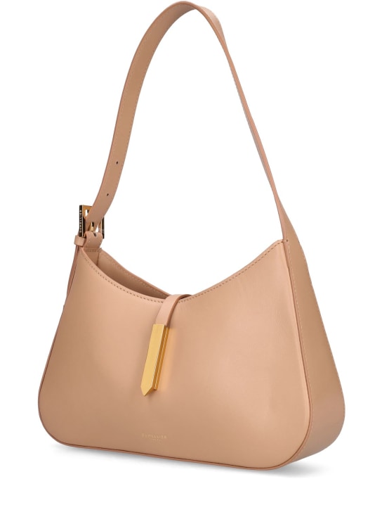 DeMellier: Tokyo smooth leather shoulder bag - Açık Kahverengi - women_1 | Luisa Via Roma