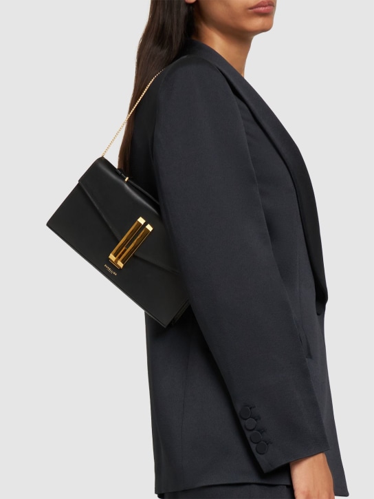 DeMellier: Vancouver smooth leather clutch - Black - women_1 | Luisa Via Roma