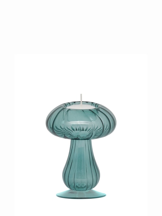 Johanna Ortiz: Lot de 4 chandeliers en verre - Vert - ecraft_0 | Luisa Via Roma