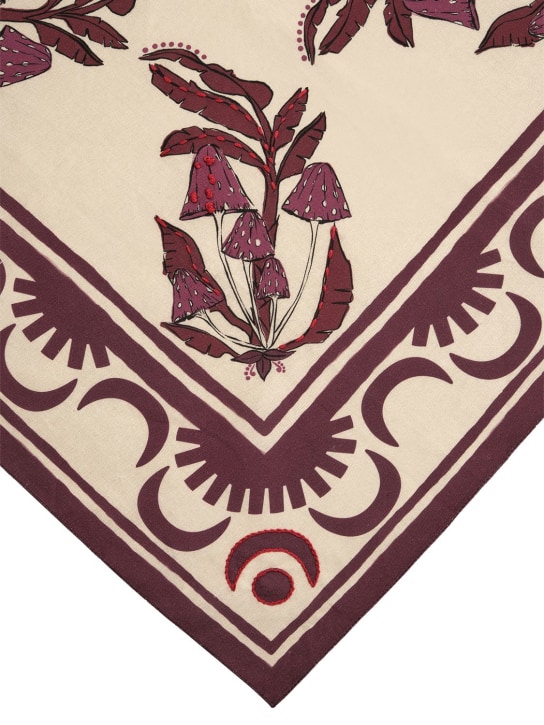 Johanna Ortiz: Set of 4 cotton napkins - Red - ecraft_2 | Luisa Via Roma